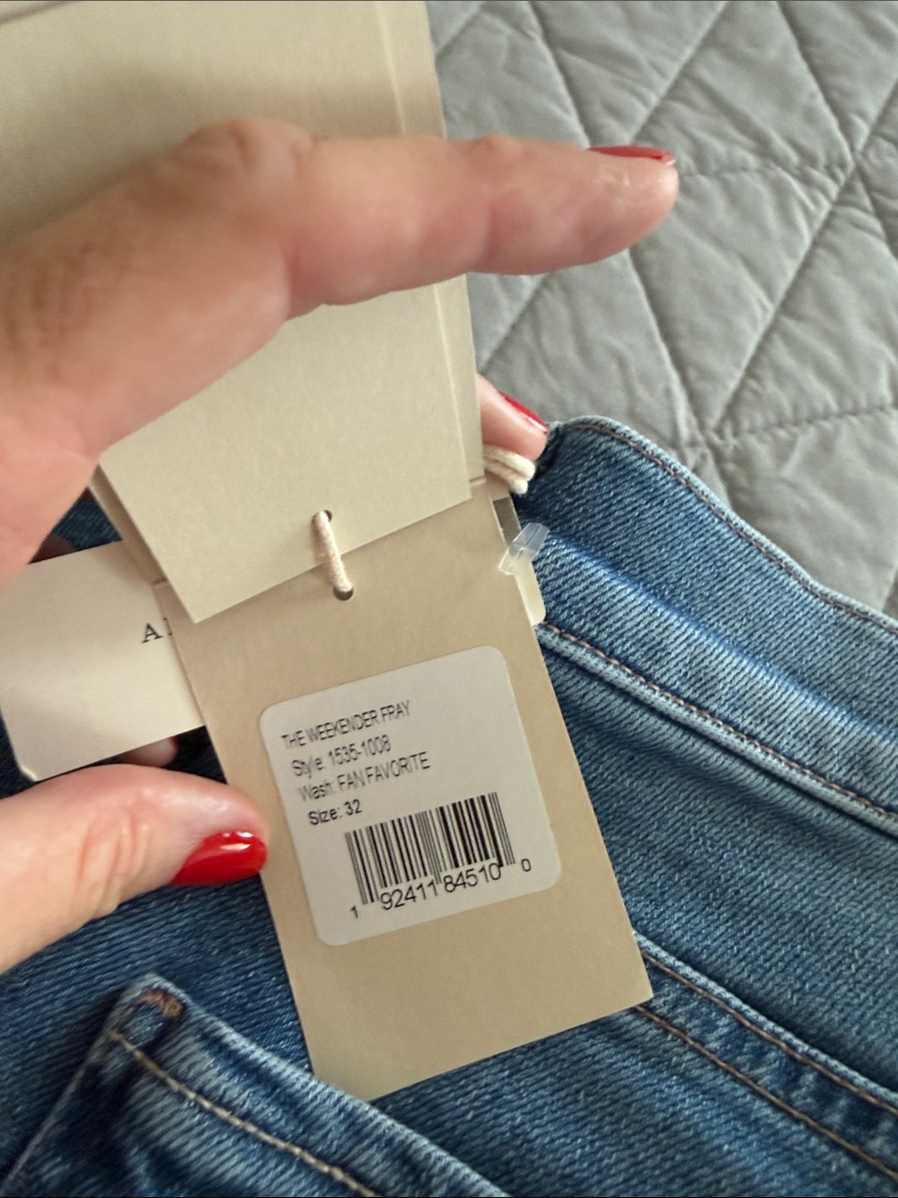 MOTHER The Weekender fray Women’s Jeans - Picture 3 of 7